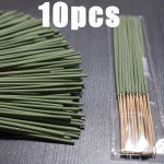 10/50/172 Supports Long-Lasting White Sage Incense – Natural Bamboo Incense Sticks, Elegant Green, Suitable for Home, Yoga, Meditation, Holiday Decoration – Ideal for Halloween, Christmas, Thanksgiving, Hanukkah, Easter – Essential for Spiritual Purification and Yoga Studios, Smooth Design