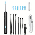 Ear Wax Removal Tool Camera 8M HD Camera and 6 LED Lights Ear Cleaner with Camera Endoscope Ear Cleaning kit for Adult and Child