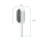 Self Cleaning Hair Brush for Women One-key Cleaning Hair Airbag Massage Scalp Comb Anti-Static Hairbrush