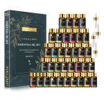 MAYJAM 35pcs/set Essential Oils For Diffuser DIY Making Scent Candle Massage Burner Air freshener Aroma Oil Christmas Gift Box