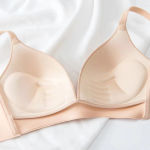 2Pcs/Set Seamless Deep V 3/4 Cup Bra Women’s Wireless Underwear Push-Up Bra Gentle Support Bralette Daily Sexy Lingerie S-XXL