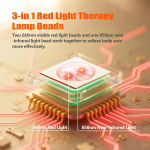 Red Light Therapy Belt  for Body Anti Aging Skin Care 1370Pcs Devices 600nm&900nm Full Body Pad for Relief & Enhanced Muscle