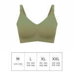 Ultra Thin Laser Cutting Ladies Feeding Bra Seamless Removable Padded Breastfeeding Bras Plus Size Push Up Maternity Support Bra