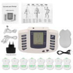 Professional Physiotherapy Tens Full Body Massager EMS Muscle Electrostimulator Microcurrents Low Frequency Relaxing Pain Relief