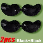 Invisible Strapless Adhesive Stick Bra Breast Tape Push Up Bras Women Lingerie Seamless Silicone Nipple Covers Bralette Pasties