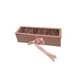 Mother’s Day gift box letters MAMA can be used to pack flowers in the gift box, DIY ribbon love cardboard