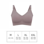 Ultra Thin Laser Cutting Ladies Feeding Bra Seamless Removable Padded Breastfeeding Bras Plus Size Push Up Maternity Support Bra