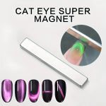 Nail Art Magnetic Pen 3D Cat Eye Painting Nails Art Design Dual-Ended Magnet Wand Gel Polish Magic for Manicure DIY & Salon Tools