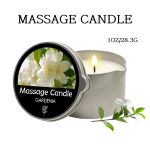 Massage Candle -Essential Oil- Six different scents , 1oz/2oz Melts into Warm Massage Oil – Sensual Massage Candle, Pour Spout