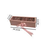 Mother’s Day gift box letters MAMA can be used to pack flowers in the gift box, DIY ribbon love cardboard