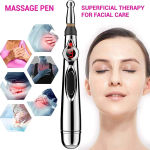 Electronic Acupuncture Point Massage Pen Multi-Function Meridian Press Energy Therapy Power Pen Pain Relief Tool