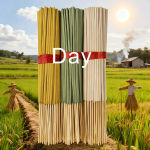 146/356/706/1406 Pieces, 7 Sets of Day and Night Black Combination High-Quality Handmade Bamboo Incense Sticks, Including Jasmine, White Sage, Eucalyptus, Sandalwood, Lavender, Black Cherry Blossom, Blueberry Seven Scents, Suitable for Home Feng Shui, Yoga, Reading, Bedroom, Office, Camping, Gatheri