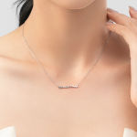 MODIAN Classic Design 925 Sterling Silver Letter Mama Pendant Necklace For Women Mom Mama Mother’s Day birthday Christmas Gift