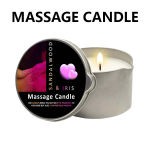 Massage Candle -Essential Oil- Six different scents , 1oz/2oz Melts into Warm Massage Oil – Sensual Massage Candle, Pour Spout