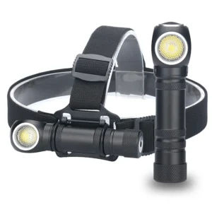 Powerful IP54 Waterproof XHP70 Headlamps LED Head Lights USB Rechargeable Head Lamp 18650 Battery Camping Lantern