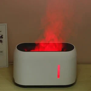 Volcano Essential Oil Aromatherapy 3d Flame Aroma Diffuser LED Light Humidifier with Flame