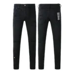 KSUBI Men’s Jeans Original Elastic Fabrics Distressed Stonewashed Colored Dark Ripped Denim Pencil Pants High