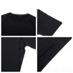 Men Compression Running T Shirt Fitness Tight Short Sleeve Tshirt Training Jogging Shirts Gym Sportswear Quick Dry Rashguard