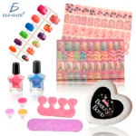 23-Piece Fashion Nail Care Kit for Girls Makeup Tools & Nail Care Set