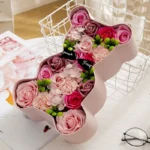 Rose Bear Box Valentine’s Day Mother’s Day Gift Soap Rose Bear Box Artificial Flower Holiday Gift