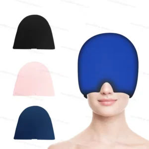 IFINE 2024 High Quality Full Coverage Stretch Hot Cold Gel Pack Hat Beauty Personal Care for Migraine Headache Sleep Relief