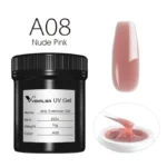 VENALISA 1KG Jelly Gel OEM Nail Art French Nail Construction Gel UV/LED Nail Extension Hard Poly Camouflage Gel