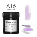 VENALISA 1KG Jelly Gel OEM Nail Art French Nail Construction Gel UV/LED Nail Extension Hard Poly Camouflage Gel
