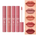DOPI Organic Nude Vegan Long Lasting Lip Beauty Whitening Waterproof Matte Non Stick Cup Lip Gloss
