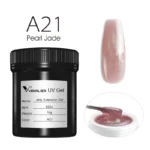 VENALISA 1KG Jelly Gel OEM Nail Art French Nail Construction Gel UV/LED Nail Extension Hard Poly Camouflage Gel