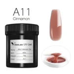 VENALISA 1KG Jelly Gel OEM Nail Art French Nail Construction Gel UV/LED Nail Extension Hard Poly Camouflage Gel
