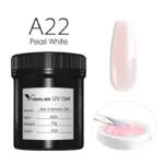 VENALISA 1KG Jelly Gel OEM Nail Art French Nail Construction Gel UV/LED Nail Extension Hard Poly Camouflage Gel