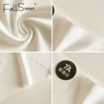 Falllsweet 4Pcs Women Seamless Silk Panties Soft Thin Female Underwear Sexy Mid-Rise Briefs Ice Silk Underpants Lingerie M-2XL