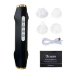 Handheld Rechargeable CO2 Oxygen Bubble Device Exfoliate Oxygen Facial Machine Wrinkle Removal Portable Beauty Device
