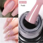 Mtssii 7ml Milky White Quick Extension Gel Nail Polish Nude Construct Hard Gel Semi Permanent Acrylic Extension Nail Art Varnish