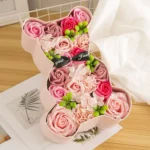 Mother’s Day Rose Gift Box Soap Flower Gift Set Valentine Roses Boutique Package Gifts For Wife Wedding Supplies Wedding