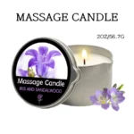 Massage Candle -Essential Oil- Six different scents , 1oz/2oz Melts into Warm Massage Oil – Sensual Massage Candle, Pour Spout