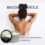 Massage Candle -Essential Oil- Six different scents , 1oz/2oz Melts into Warm Massage Oil – Sensual Massage Candle, Pour Spout