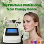 Portable Professional Tecar Therapy Machine for Pain Relief Physical Therapy Diathermy Home Use Muscle Recovery