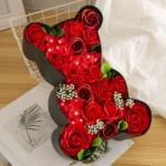 Mother’s Day Rose Gift Box Soap Flower Gift Set Valentine Roses Boutique Package Gifts For Wife Wedding Supplies Wedding