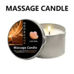 Massage Candle -Essential Oil- Six different scents , 1oz/2oz Melts into Warm Massage Oil – Sensual Massage Candle, Pour Spout
