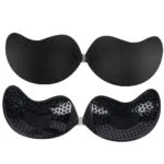 Women’s Invisible Strapless Adhesive Stick Bra Strapless Push Up Bras Lingerie Seamless Silicone Nipple Cover Bralette Underwear