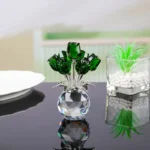 Colourful Rose Bouquet – For Anniversary, Mother’s Day, Valentine’s Day Crystal Rose Bouquet – Eternal Rose Decorative Gift