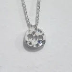 Mother’s Day MAMA Necklace Gift Irregular Circular Guardian Pendant Necklace New Fashion Stainless Steel Necklace Accessory Gift