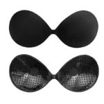 Women’s Invisible Strapless Adhesive Stick Bra Strapless Push Up Bras Lingerie Seamless Silicone Nipple Cover Bralette Underwear