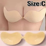 Mango Silicone Bra Nipple Cover Adhesive Invisible Push Up Bra Pasties Stickers Reusable Breast Strapless Bra Bralette Underwear