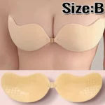 Mango Silicone Bra Nipple Cover Adhesive Invisible Push Up Bra Pasties Stickers Reusable Breast Strapless Bra Bralette Underwear