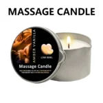 Massage Candle -Essential Oil- Six different scents , 1oz/2oz Melts into Warm Massage Oil – Sensual Massage Candle, Pour Spout