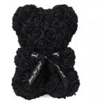 Artificial Flower Eternal Rose Teddy Bear for 520 Mom Mother’s Day Birthday Valentine’s Day Anniversary Gifts & Decorations