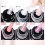Mtssii 7ml Milky White Quick Extension Gel Nail Polish Nude Construct Hard Gel Semi Permanent Acrylic Extension Nail Art Varnish
