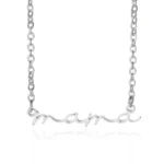 Mother’s Day Gift Trending Letter MAMA Necklace in Stainless Steel Gold Color for Mom Women’s Jewelry for Anniversary